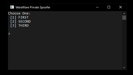 Private Spoofer